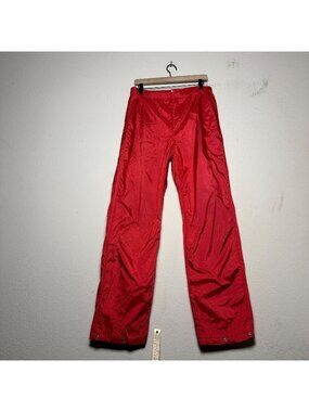 Goretex Sierra West Pant Women M Snow Ski VTG 90s Boarding Red Slim Straight Fit